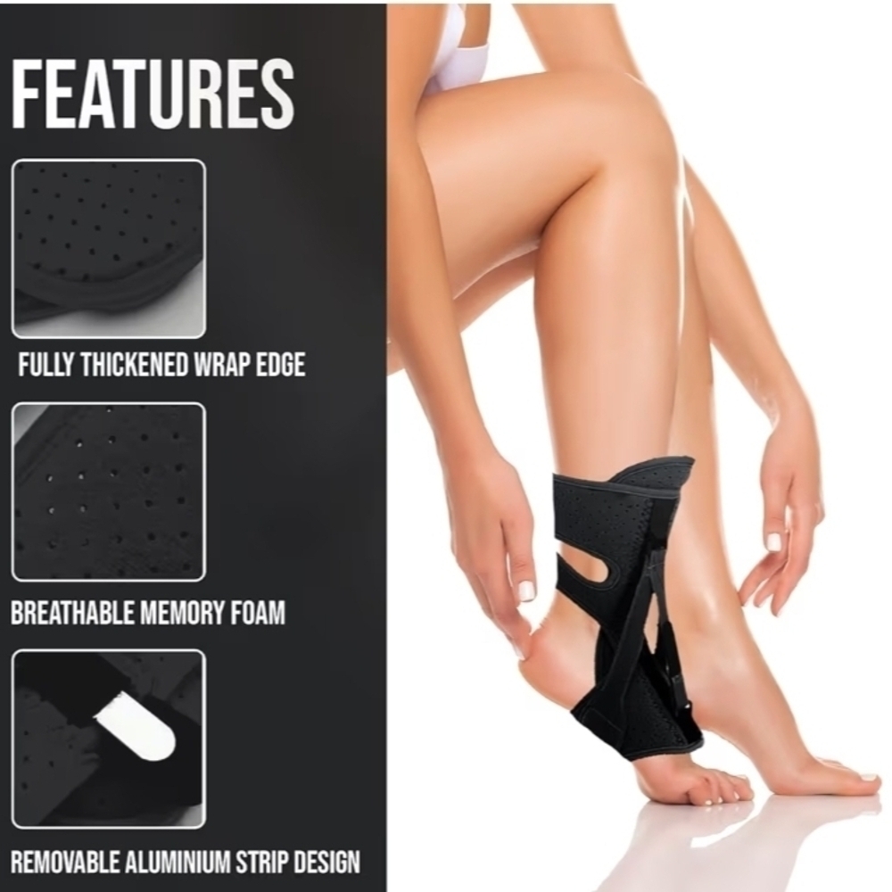 Plantar Fasciitis Night Splint,Upgrade Adjustable Plantar Ankle Support Brace - Picture 8 of 8
